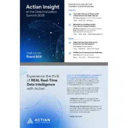 Flyer <BR> DIS2025 Actian Insight -A6 -EN